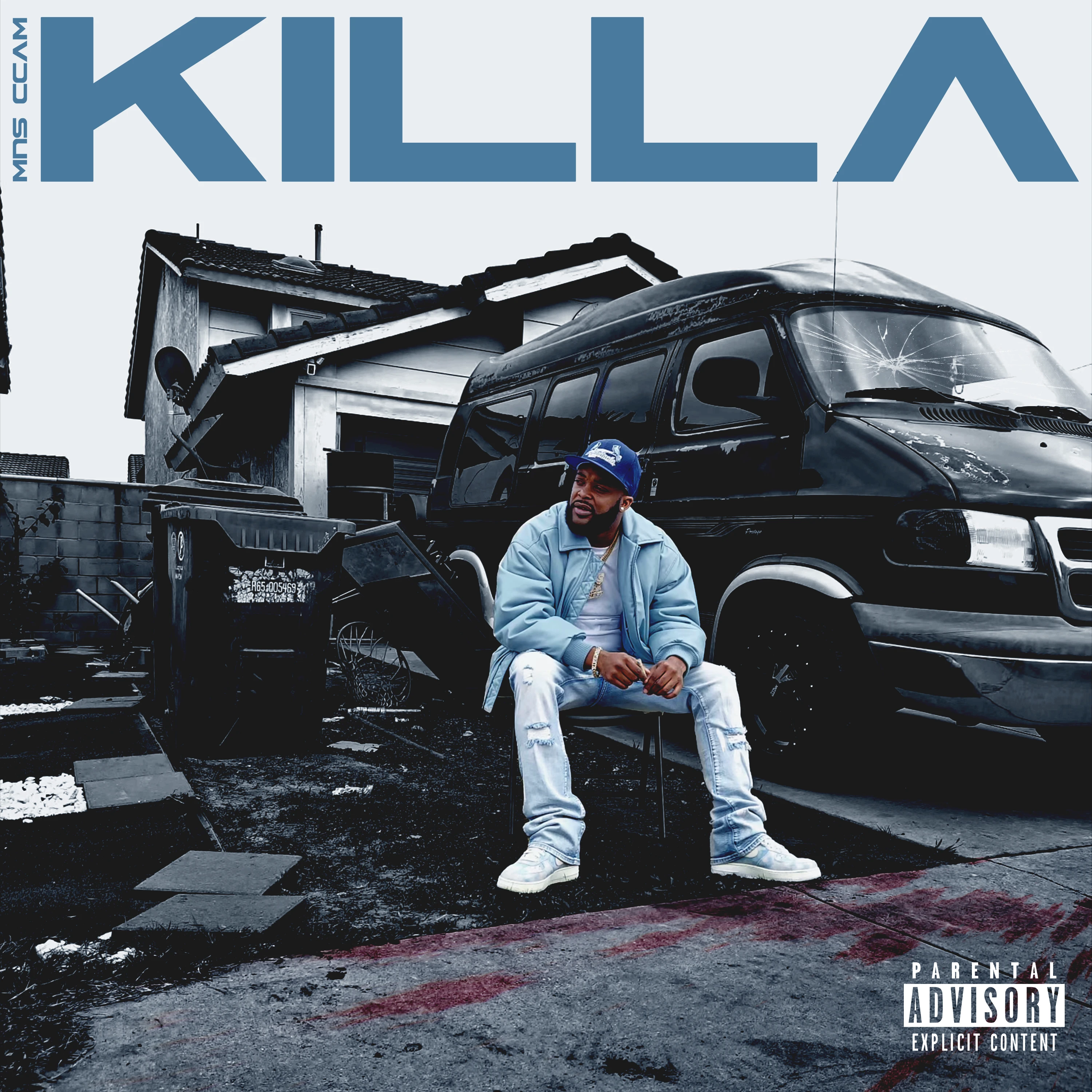 Custom album cover art design by DRES.GFX, Los Angeles music graphic designer