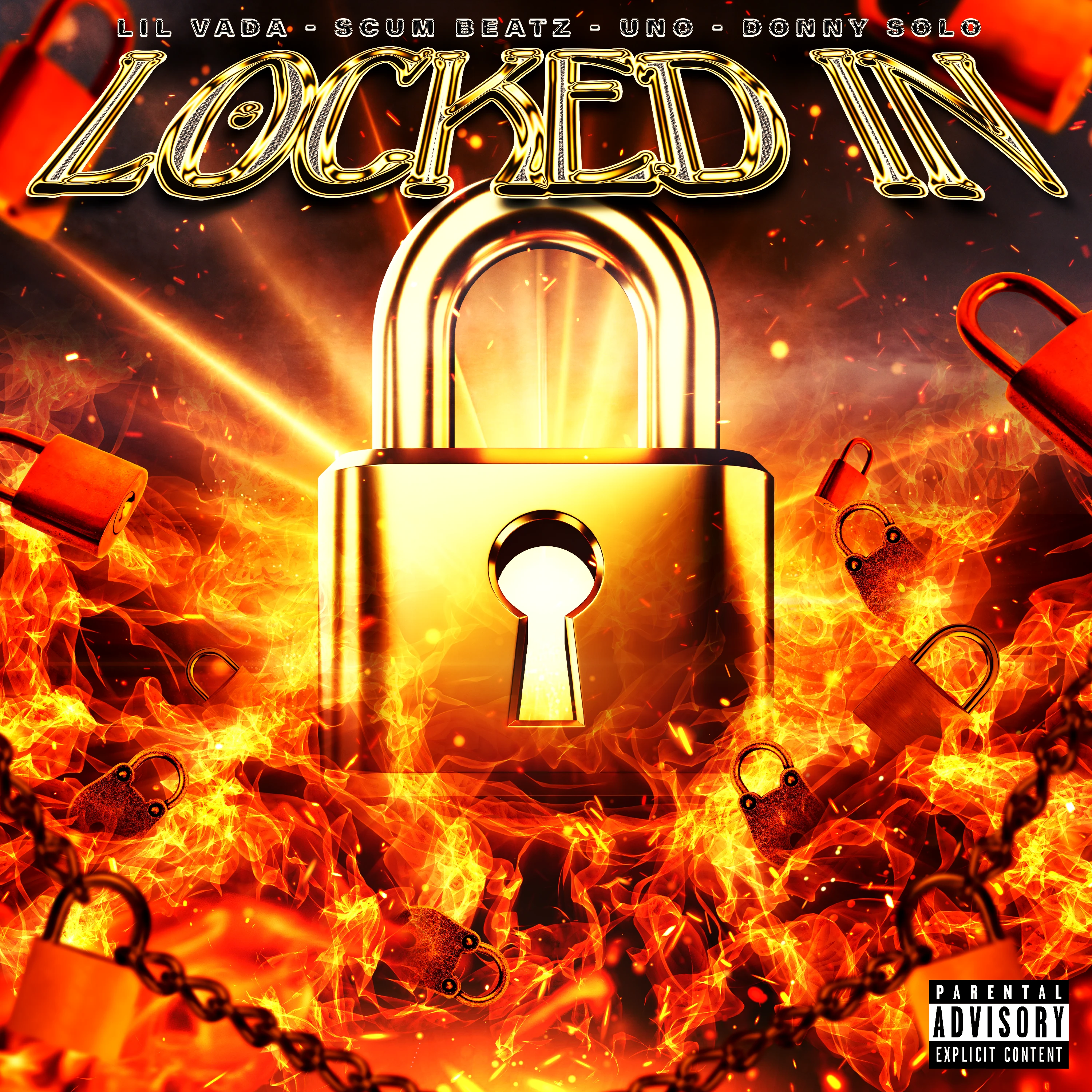 Rap album cover art design by DRES.GFX, Los Angeles music graphic designer