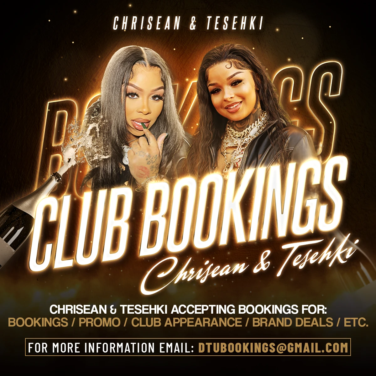 Show promo flyer design by DRES.GFX, Los Angeles graphic designer