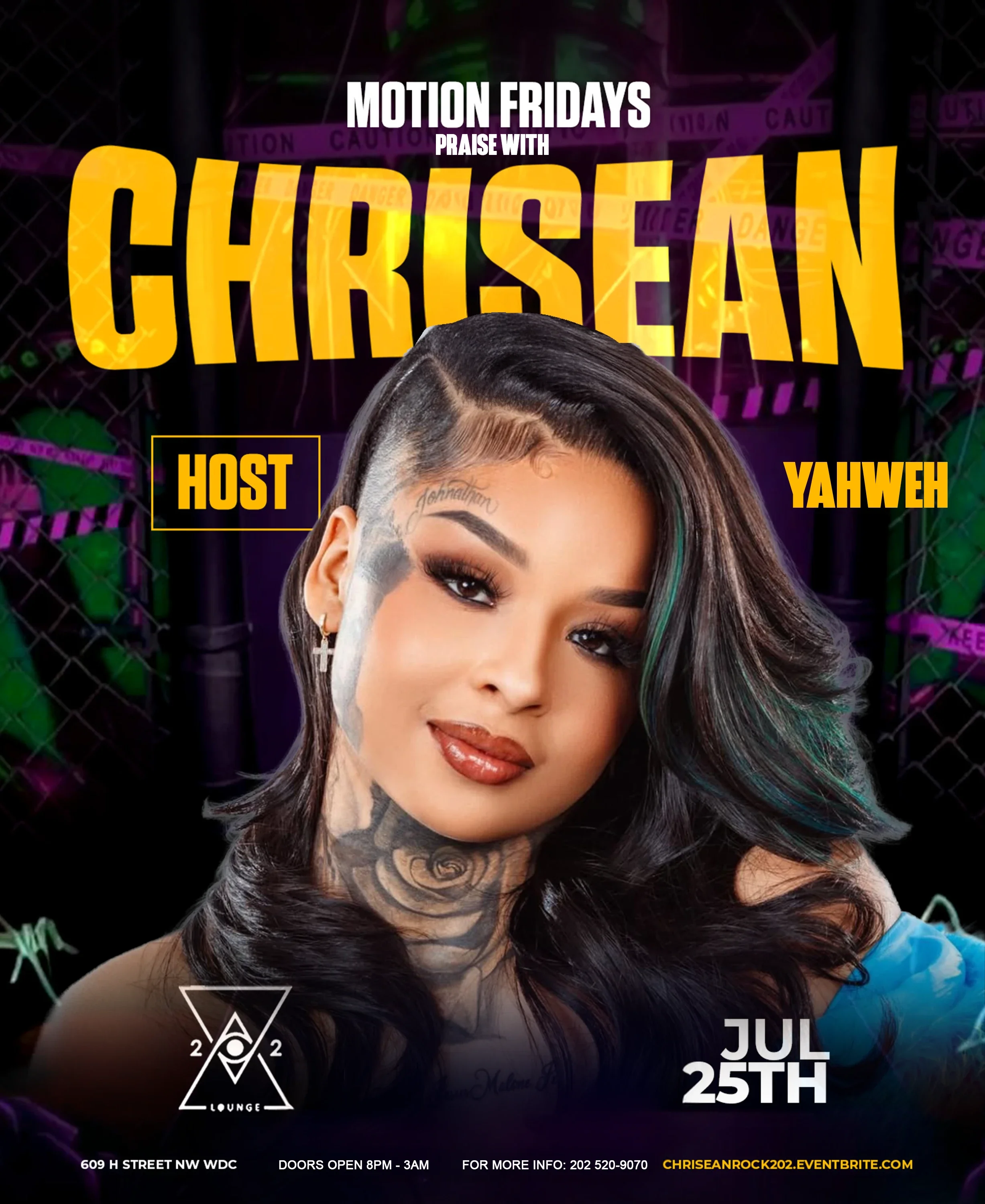 Event flyer design by DRES.GFX, Los Angeles graphic designer