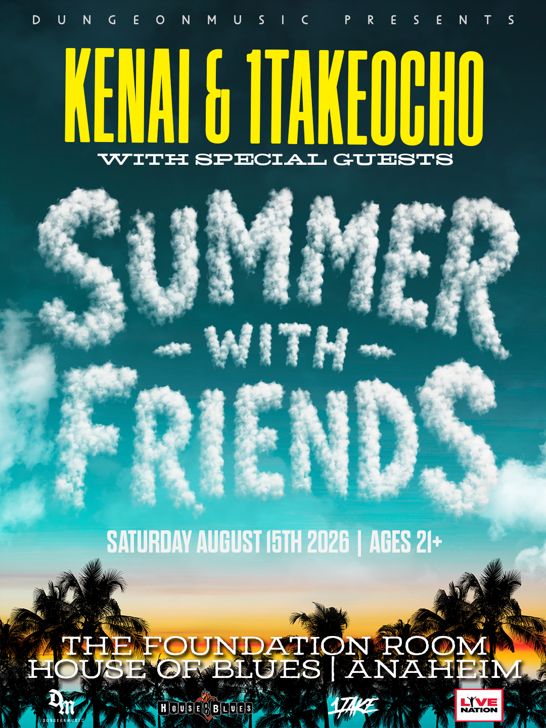 Event flyer design by DRES.GFX, Los Angeles graphic designer